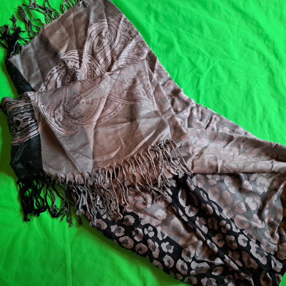 Patterned Scarf Pashmina